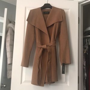 Elie Tahari Double Face Wool Coat